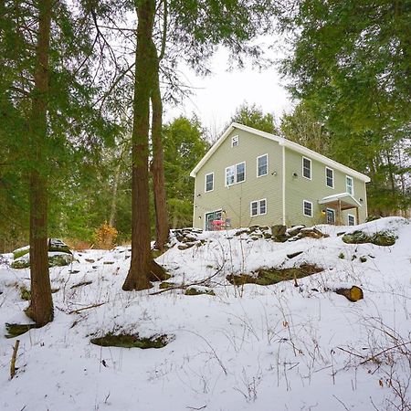 Secluded Streamside Home With Hot Tub Margaretville Exterior foto